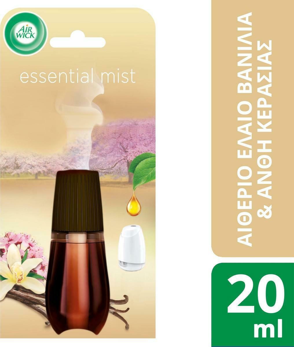 Airwick Ersatzteil Syskevis Psekasmu Essentials Mist Vanilla & Cherry Blossom 20ml