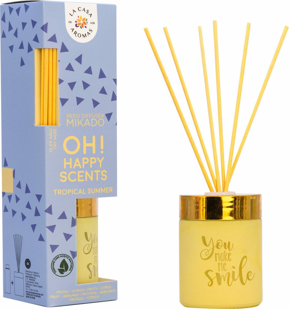 La Casa de los Aromas Diffuser Tropical Summer 50Stueck 100ml