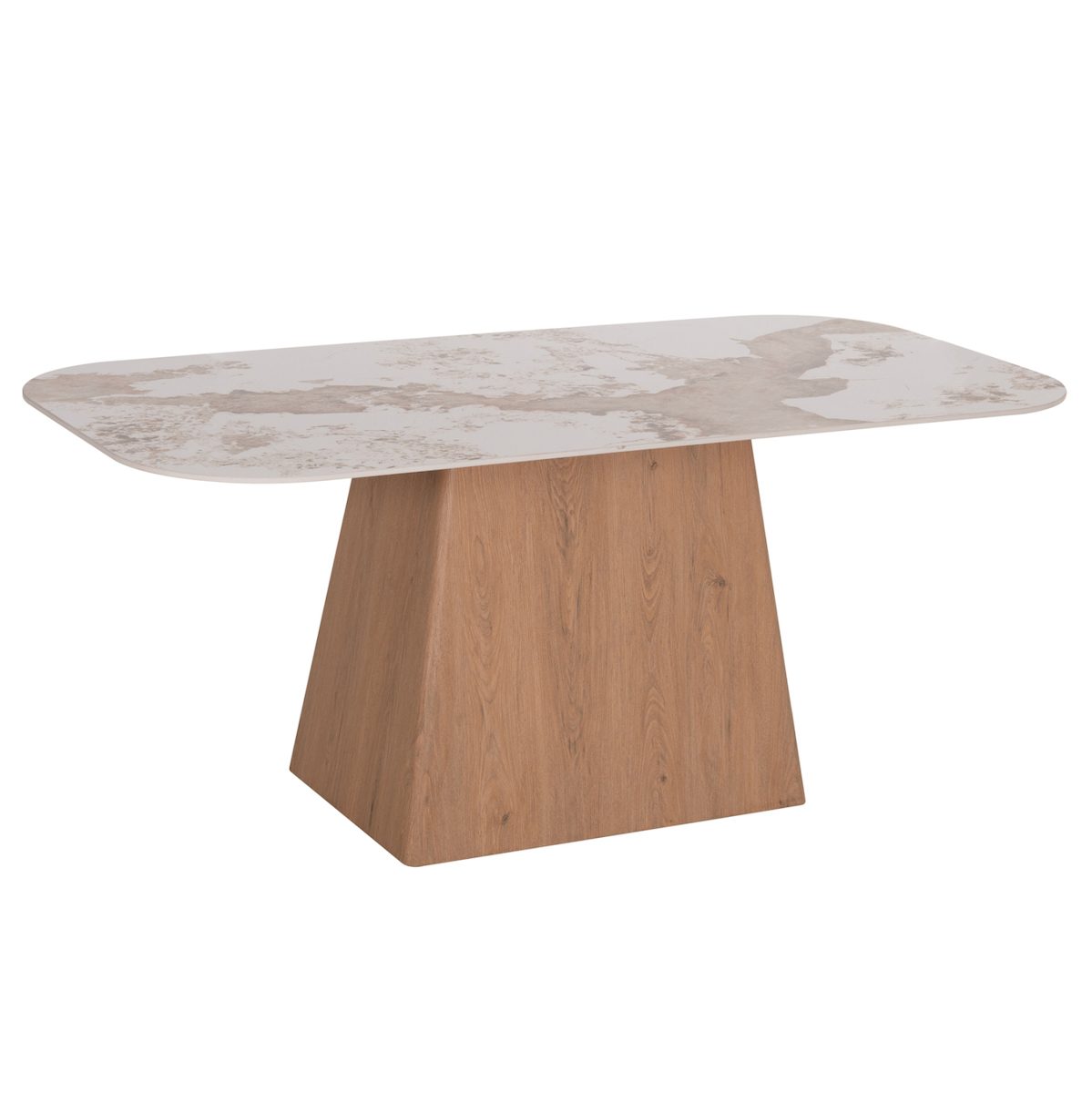 Nordu Esstisch naturfarben 180x90x76cm.
